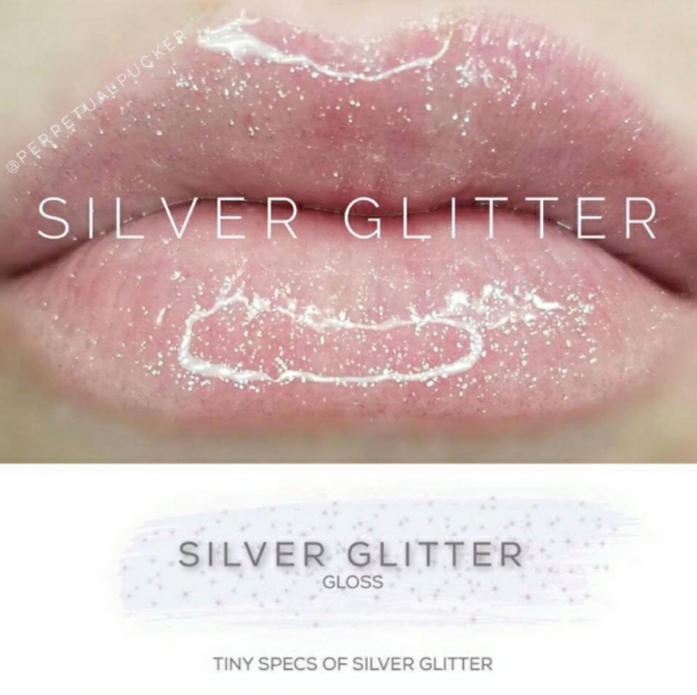 Lip Sense by SeneGence, Silver Glitter Gloss, NWT